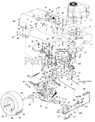 Mark Master 135-698-065 - Mark Master Lawn Tractor (1985) Parts