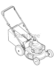 Yard Machines 11A-549Q229 - Yard Machines Walk-Behind Mower (2008) (Home Depot)