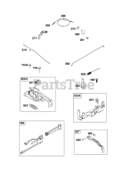 Briggs & Stratton 104M0B-0210-F1 - Briggs & Stratton Vertical Engine Controls Group
