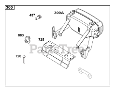 Briggs & Stratton 295347-0209-F1 - Briggs & Stratton Horizontal Engine