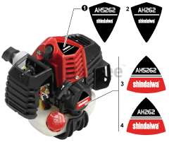 Shindaiwa AHS 262 - Shindaiwa Articulating Hedge Trimmer (SN: V04312001001 - V04312999999)
