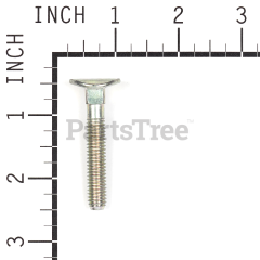 Murray 91533 Curved Head Square Neck Bolt, 5/16-18 X 2 - image 3