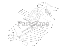 Toro 71190 (13-38 XL) - Toro Lawn Tractor (SN: 079000001 - 079999999) (1997)