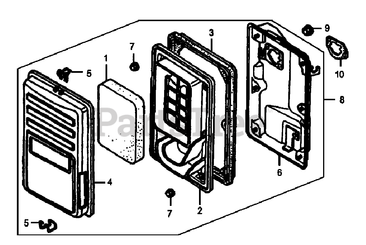 Generac GP6500 (0059401) Generac Portable Generator (SN 6702064A