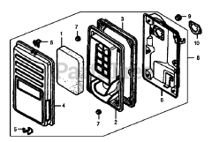 Generac GP6500 (0056231) - Generac Portable Generator (SN: 5332431 - 6035721) (2016)