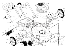 Jonsered LM 2153 CMDA (961410221-05) - Jonsered Walk-Behind Mower