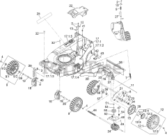 Exmark ECS180GKA21000 - Exmark 21" S-Series Walk-Behind Mower, Kawasaki FJ180V (SN: 406294345 - 408644345) (Rev A) (2020)