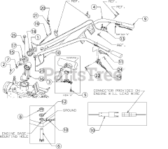 Troy-Bilt 21A-682T766 - Troy-Bilt Horse Rear-Tine Tiller (2018) Handle