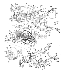 Yard-Man 14A-999-401 - Yard-Man Garden Tractor (1998)