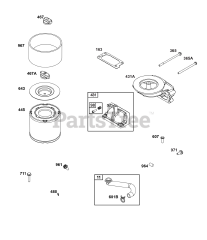 Briggs & Stratton 386447-0086-H5 - Briggs & Stratton Horizontal Engine