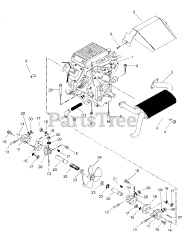 Gravely 987104 (GT 600) - Gravely 60" Garden Tractor, 22hp Kohler (SN: 000101 & Above)