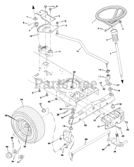 Briggs & Stratton 46379x83A - Briggs & Stratton 46" Garden Tractor (1997)