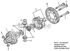 Simplicity 1692438 - Simplicity Landlord Garden Tractor, 16hp Gear Transmission Service Parts - Diagram 4