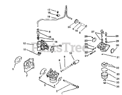 Toro 72062 (264-6) - Toro Yard Tractor (SN: 049000001 - 049999999) (1994) Fuel System