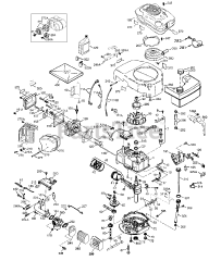 Tecumseh OVRM120-22042E - Tecumseh Engine Engine Parts List #1