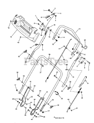 Simplicity SMILSPVH 21875 (7800572) - Simplicity 21" Walk-Behind Mower, 8.75hp
