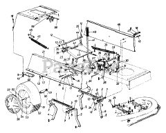 MTD 132-740-000 - MTD Lawn Tractor, Style 0 (1992)
