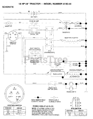 Poulan 418044 - Poulan Lawn Tractor (2006-01) SCHEMATIC