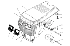 Toro 73501 (520-H) - Toro Garden Tractor (SN: 059000412 - 059002868) (1995)