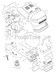 Murray 46404x6A - Murray Ultra 46" Garden Tractor (1996)