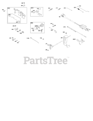 Briggs & Stratton 356447-0612-H1 - Briggs & Stratton Horizontal Engine Controls Group