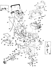 Turf Power 126-366-145 - Turf Power Walk-Behind Mower (1986) (Stambaugh Thompson)