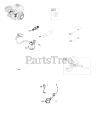 Briggs & Stratton 13R232-0015-F1 - Briggs & Stratton Horizontal Engine