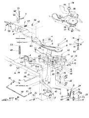 MTD 19491-8 - MTD 36" Snow Thrower Attachment (1988)