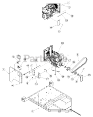 Bear Cat CH 922 DH - Bear Cat 9" Chipper, 2.2 L Diesel Kubota (SN: 5VJAA0411GW005196 & Above)