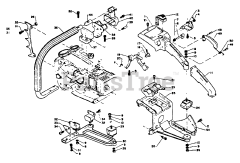 Echo CS-452 VL - Echo Chainsaw Handles  S/N: 000000 - 0230441