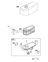 Briggs & Stratton 14B932-0028-F1 - Briggs & Stratton Vertical Engine