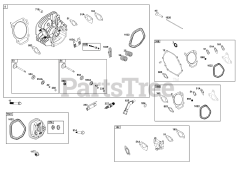 Briggs & Stratton 25T237-0347-H5 - Briggs & Stratton Horizontal Engine Cylinder Head Group