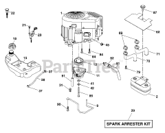 Husqvarna GTH 2654 T (960430010-02) - Husqvarna 54" Garden Tractor