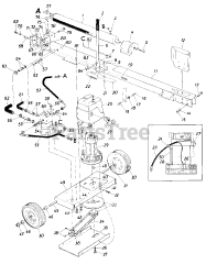 MTD 245-634-000 - MTD Log Splitter (1985)