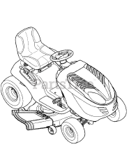 Yard-Man 13AX90YT001 - Yard-Man Lawn Tractor (2010)