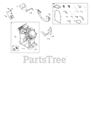 Briggs & Stratton 38E347-0016-G1 - Briggs & Stratton Horizontal Engine Cylinder Group