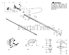 Poulan Pro PPB 350 - Poulan Pro String Trimmer Shaft