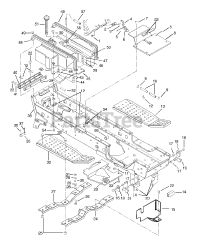 Ariens 931038 - Ariens Grand Sierra Garden Tractor, 22hp Kohler, Hydro (SN: 000101 & Above)