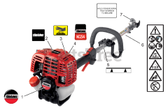 Shindaiwa M 254 - Shindaiwa Multi-Tool Powerhead (SN: T76414001001 - T76414999999)