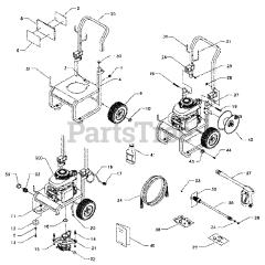 Craftsman 1430-1 - Craftsman 2,100 PSI Pressure Washer Main Unit (187339)