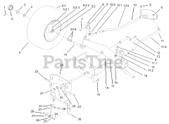Toro 72200 (416 XT) - Toro Garden Tractor (SN: 230000001 - 230999999) (2003)