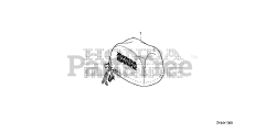 Honda BF175 AK1 XA (BAJJ) - Honda Marine Engine, Made in Japan (SN: BAJJ-1300001 - BAJJ-9999999) ENGINE COVER