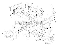 Cub Cadet 223 A (190-223A100) - Cub Cadet 10 Cubic Feet Utility Cart