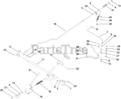 Toro 74592 (DH 220) - Toro Lawn Tractor (SN: 280000001 - 280000528) (2008)