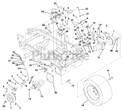 Gravely 990107 - Gravely Rapid XZ Zero-Turn Mower, 30hp Kohler (SN: 000101 & Above)