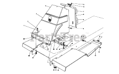 Toro 56195 (12-32) - Toro Rear-Engine Riding Mower (SN: 010000001 - 019999999) (1991)