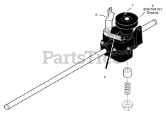 Scotts 228511x8D - Scotts 22" Walk-Behind Mower (2002) Transmission