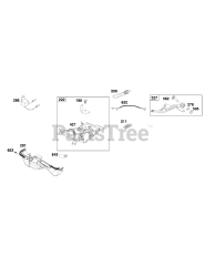 Briggs & Stratton 19L232-0141-F1 - Briggs & Stratton Horizontal Engine