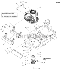 Snapper 550Z (B 2654 FC) (5900755) - Snapper 54" Zero-Turn Mower, 26hp