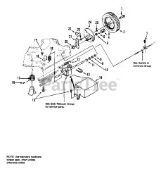 Simplicity 1575 (1691923) - Simplicity Walk-Behind Mower